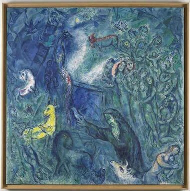 Le déluge, Marc Chagall